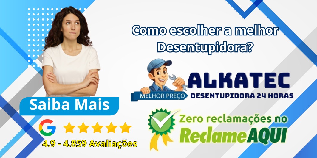  Como escolher a melhor desentupidora